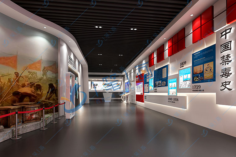 毒品展廳設(shè)計案例，多媒體禁毒館數(shù)字化方案建設(shè)