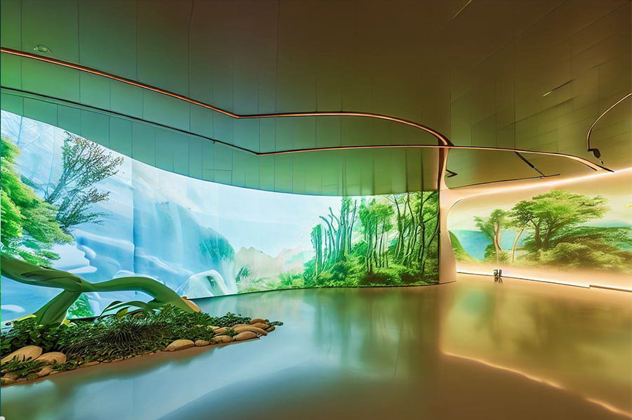 公園園史館建設(shè)，公園建園史陳列館設(shè)計方案，公園展覽館設(shè)計