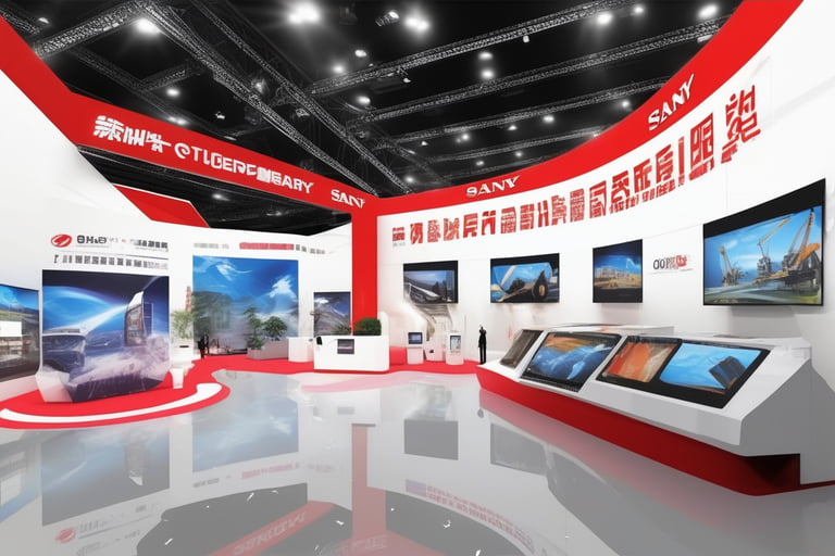 工程機械公司展廳策劃方案，企業(yè)展廳裝修，企業(yè)館，企業(yè)館設(shè)計案例