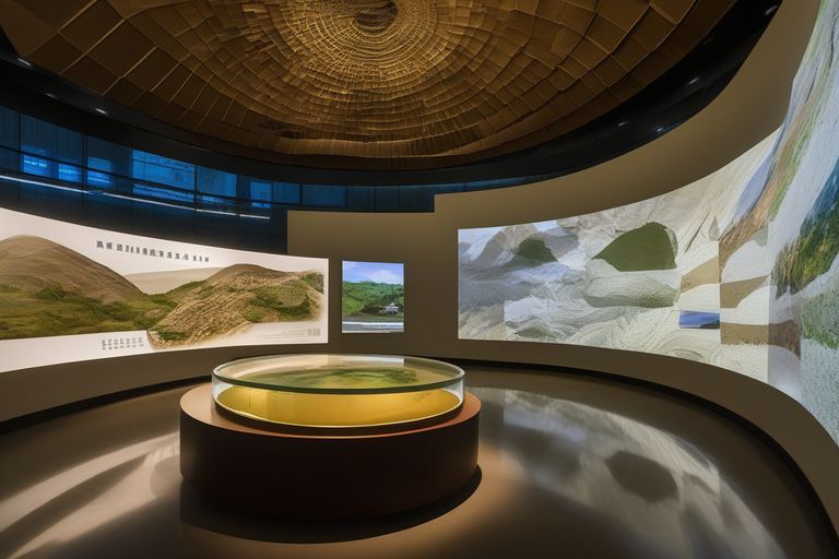 生物多樣性保護(hù)教育基地設(shè)計(jì)，環(huán)境教育基地室內(nèi)展陳方案，一筆一畫展廳設(shè)計(jì)公司