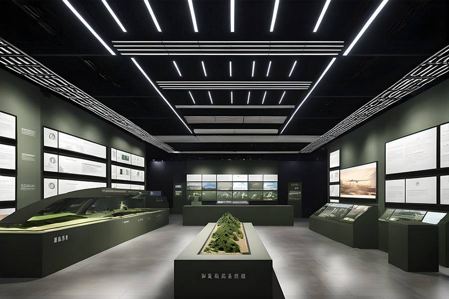 民防館設(shè)備,國(guó)家防空教育宣傳基地施工圖,國(guó)家防空教育宣傳體驗(yàn)館施工圖