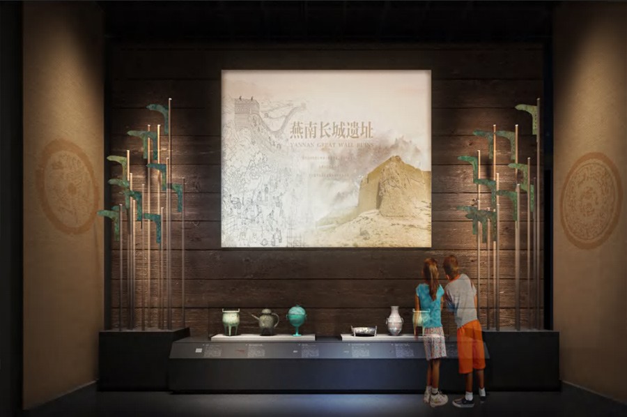 企業(yè)文化展館設計,木制包裝用品企業(yè)展廳設備,體育用品國企文化展館效果圖