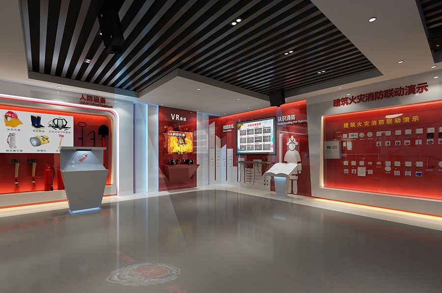 安全教育宣傳展廳施工圖,安全消防安全館施工方案,應(yīng)急安全教育實(shí)訓(xùn)館施工