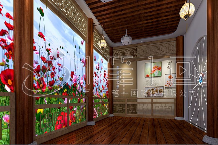禁毒防艾展廳設(shè)備,中小學(xué)生禁毒教育館施工圖,青少年禁毒教育展廳建設(shè)