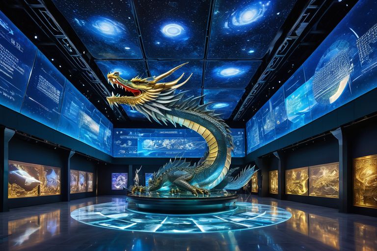 博物館設(shè)計(jì)，臨時(shí)展廳龍年展項(xiàng)設(shè)計(jì)方案