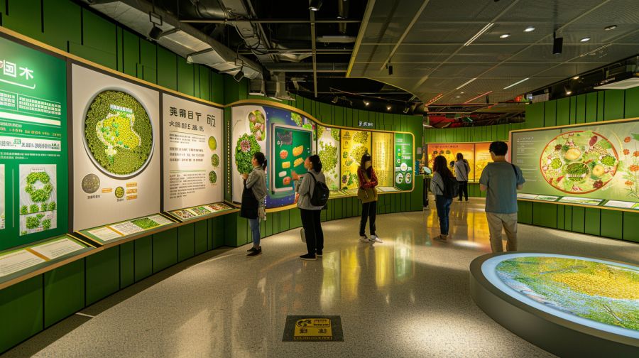 合理膳食科普教育基地設(shè)計(jì)，食品安全科普教育基地設(shè)計(jì)建設(shè)