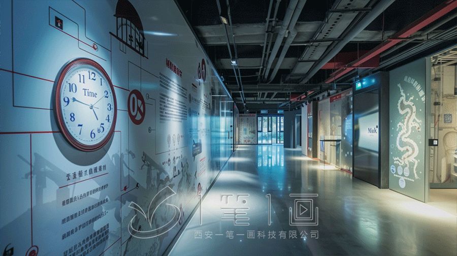 聲光電知識產(chǎn)權(quán)教育基地展廳建設(shè)方案，現(xiàn)代化知識產(chǎn)權(quán)教育基地設(shè)計(jì)效果圖擬案例