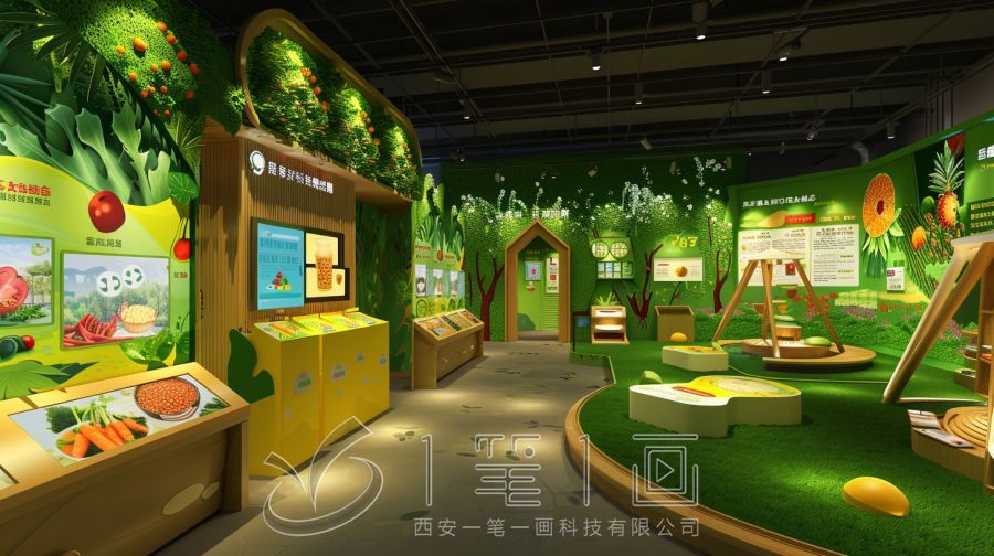 花都展館設(shè)計方案，現(xiàn)代農(nóng)業(yè)館建設(shè)方案，多媒體花都農(nóng)業(yè)展廳策劃方案