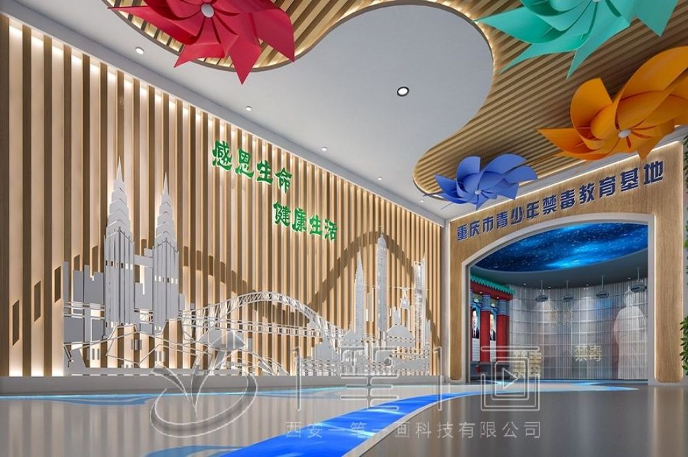 法治宣傳教育展廳設(shè)計(jì), 互動多媒體設(shè)備, 現(xiàn)代化法治教育體