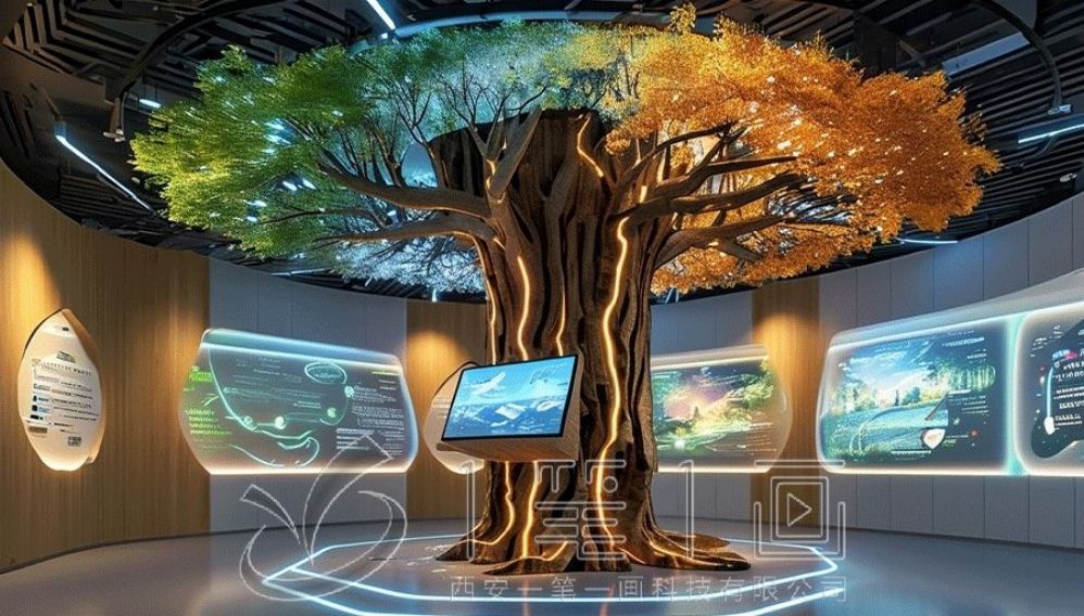警示教育基地設(shè)計(jì), 創(chuàng)意互動展廳, 現(xiàn)代化多媒體