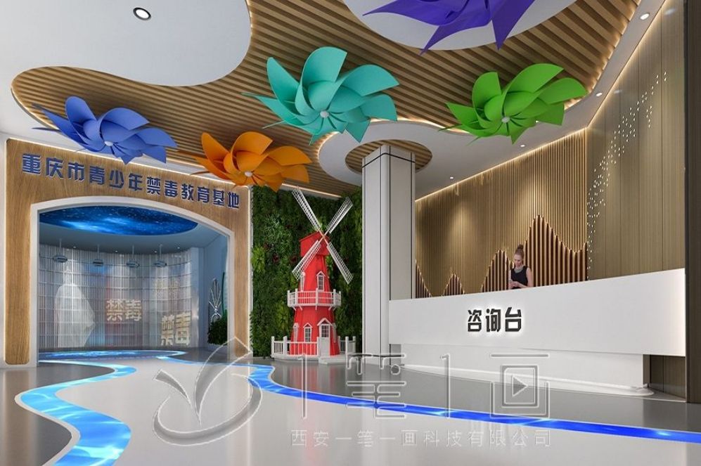 國防動員教育基地, 多媒體互動展示, 創(chuàng)意展廳設計