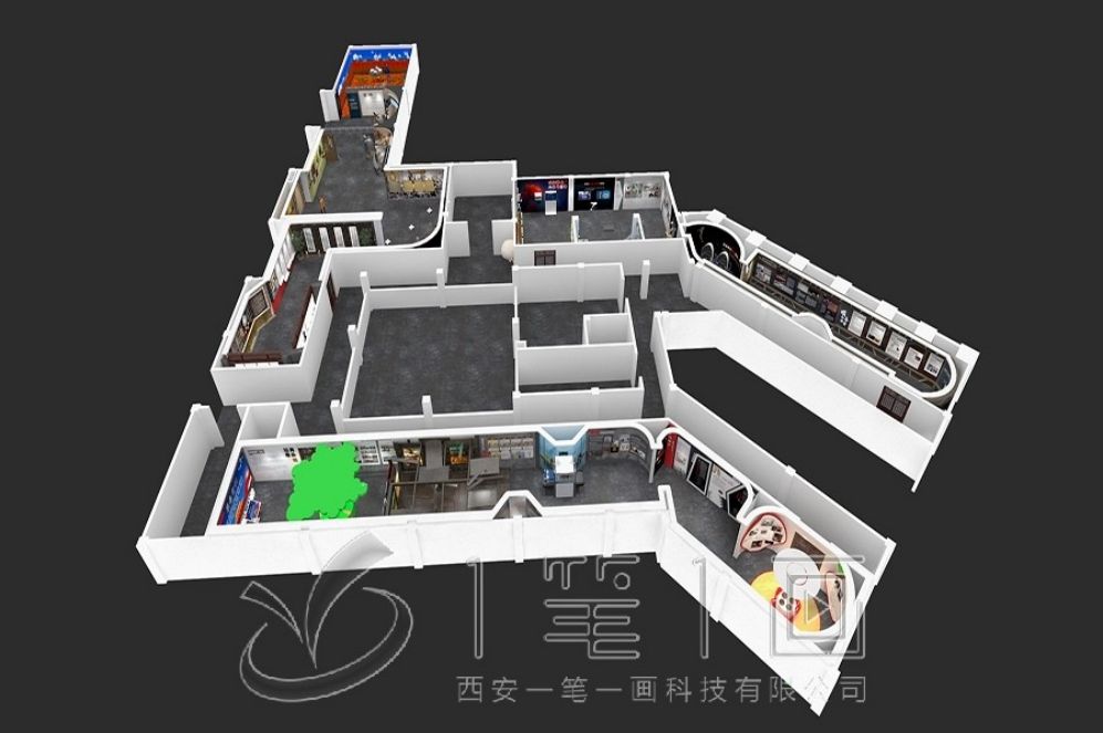 國防動員教育基地,互動多媒體展示,創(chuàng)意展廳設(shè)計(jì),高科技解決方案,智慧展廳施工