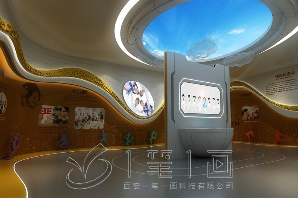 中醫(yī)藥展廳設(shè)計, 多媒體展示設(shè)備, 高科技互動