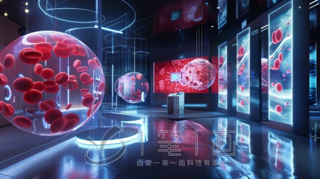 現(xiàn)代化陳列館效果圖
